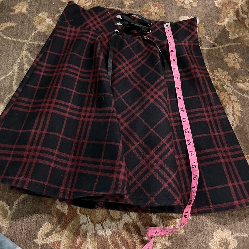 Plaid skirt